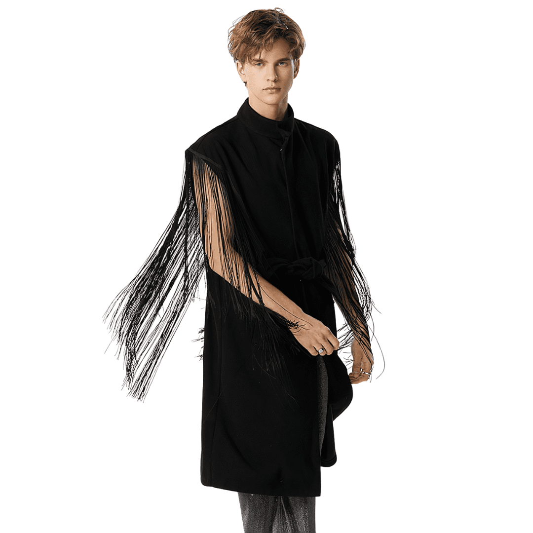 manteau poncho homme