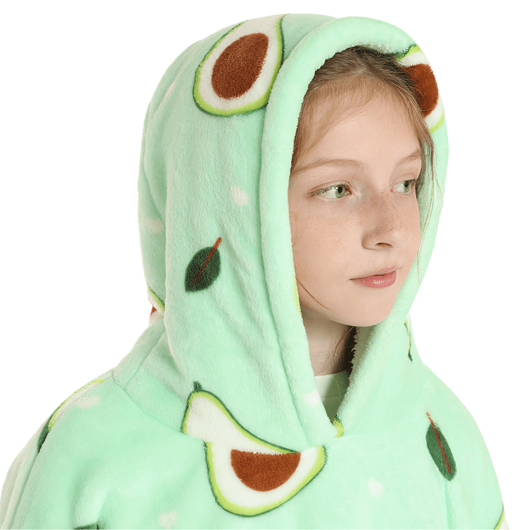 plaid sweat capuche enfant