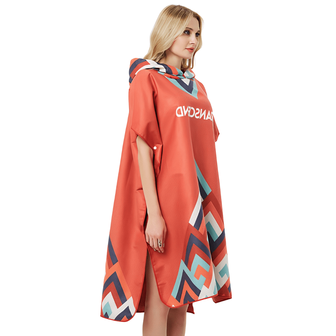 poncho de bain adulte surf