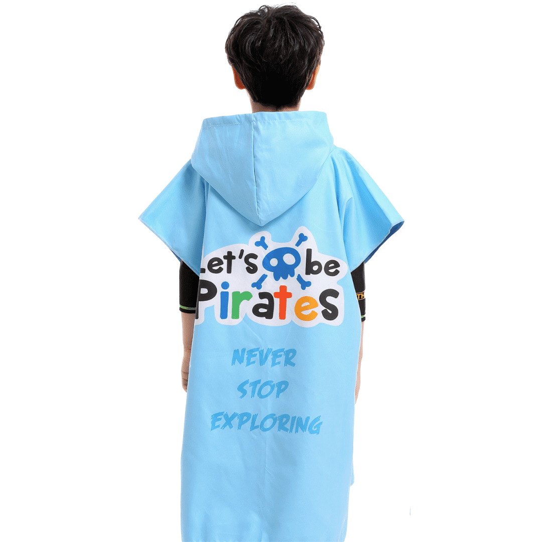 poncho de bain junior