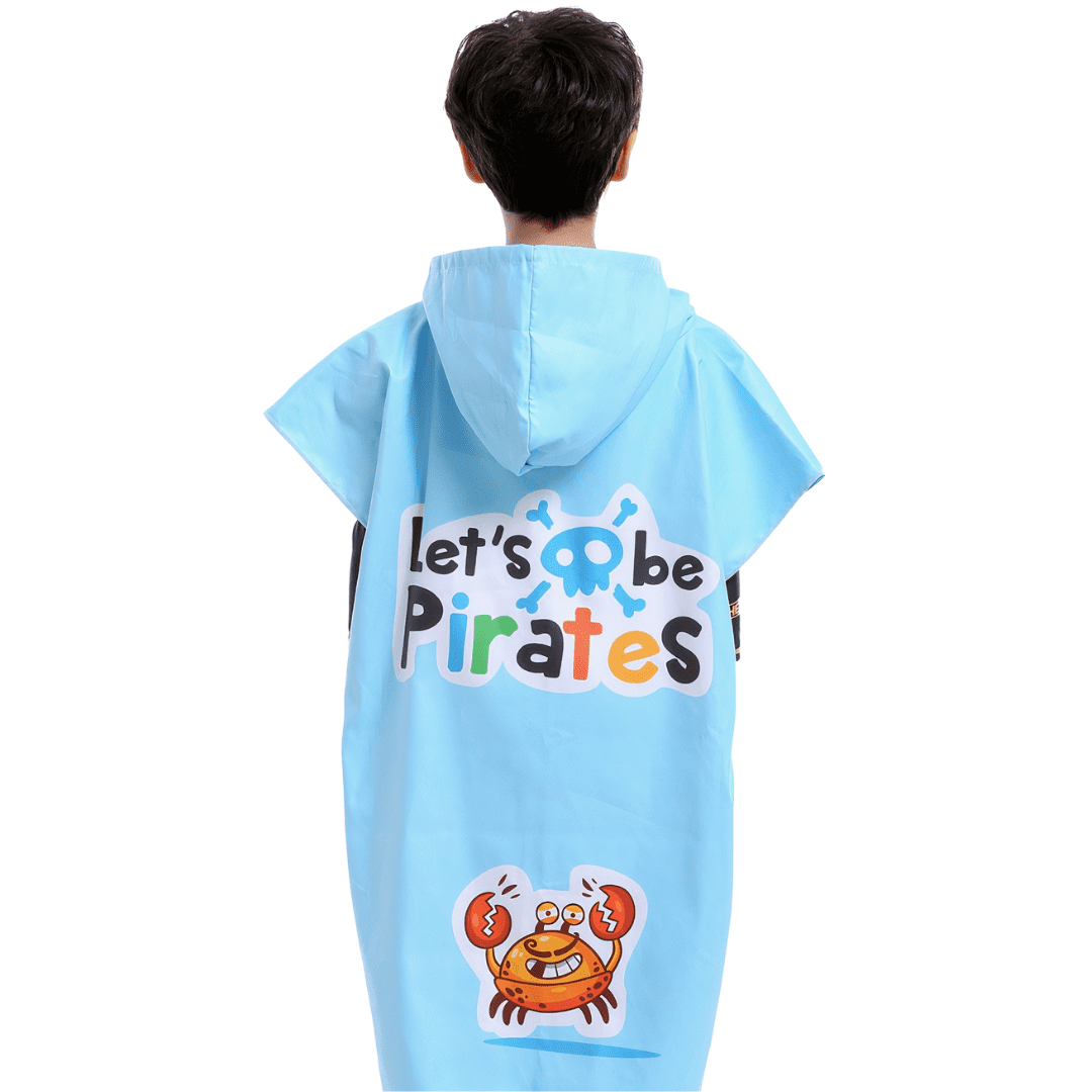 poncho de plage garcon