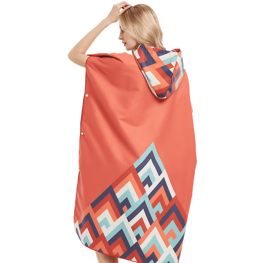 poncho plage surf