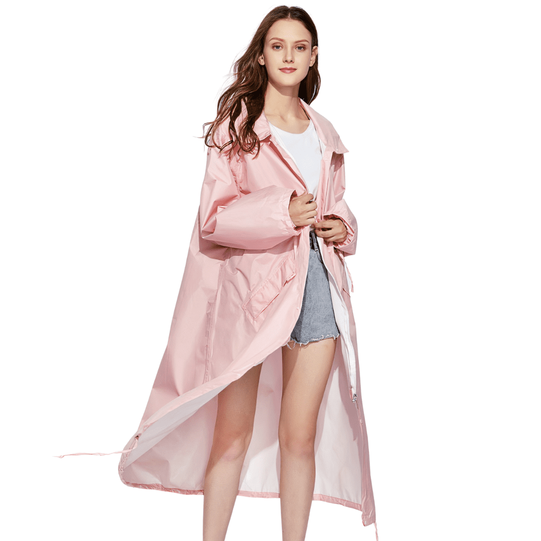 poncho pluie femme long