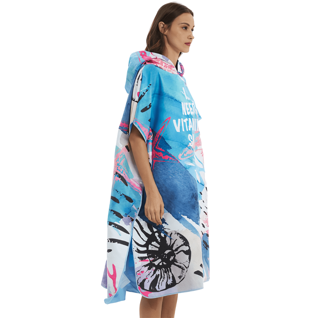 sortie de bain plage adulte