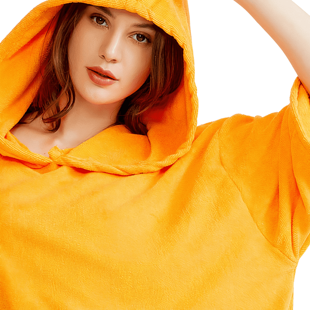 surf poncho femme