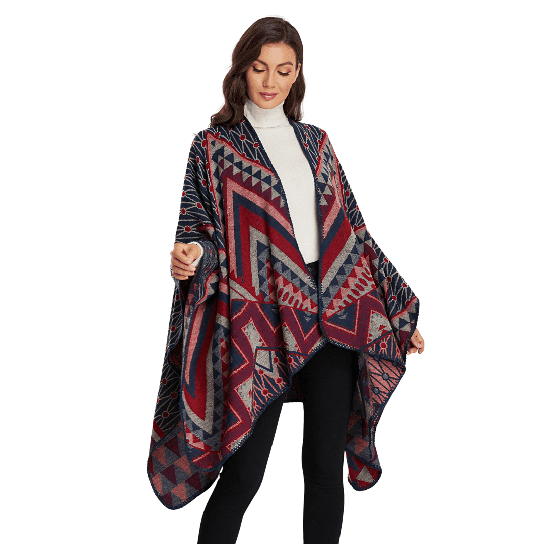 cape en laine pour femme