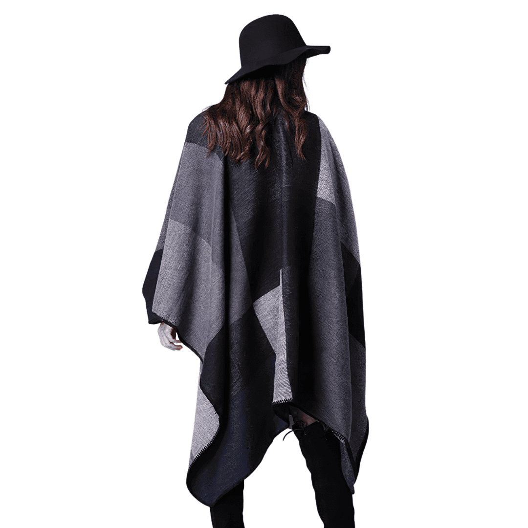cape poncho femme cachemire