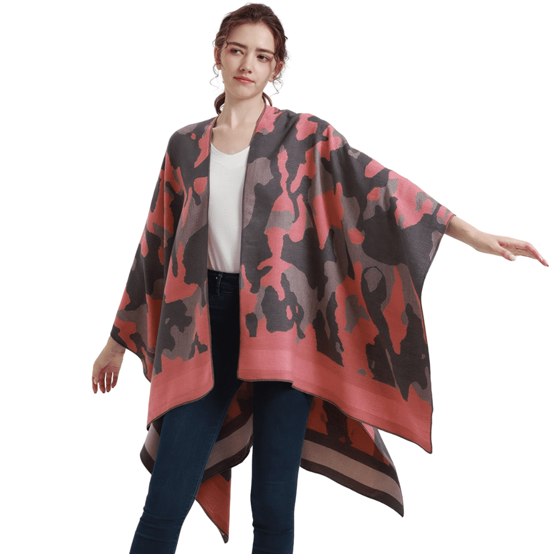 cape poncho femme hiver