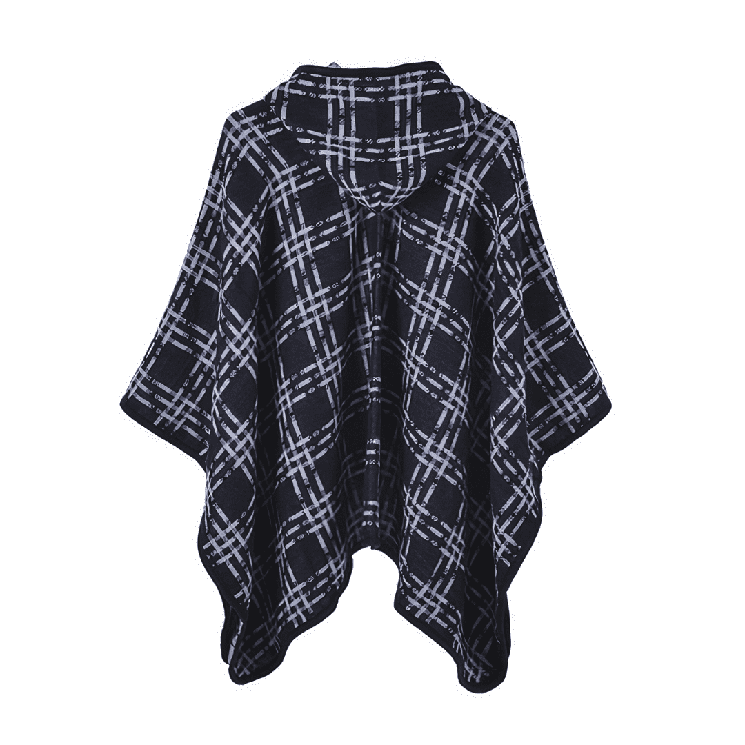 capuche poncho