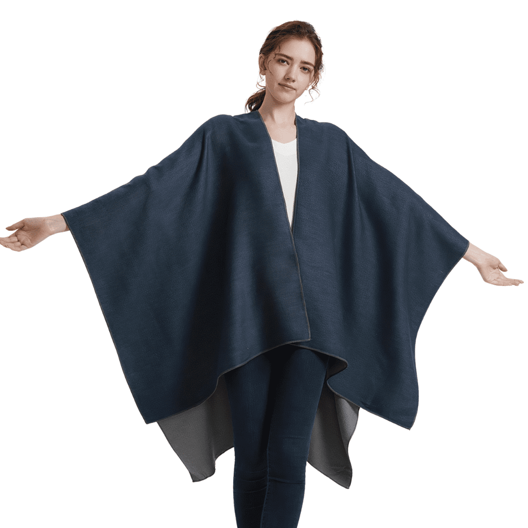 gilet poncho femme