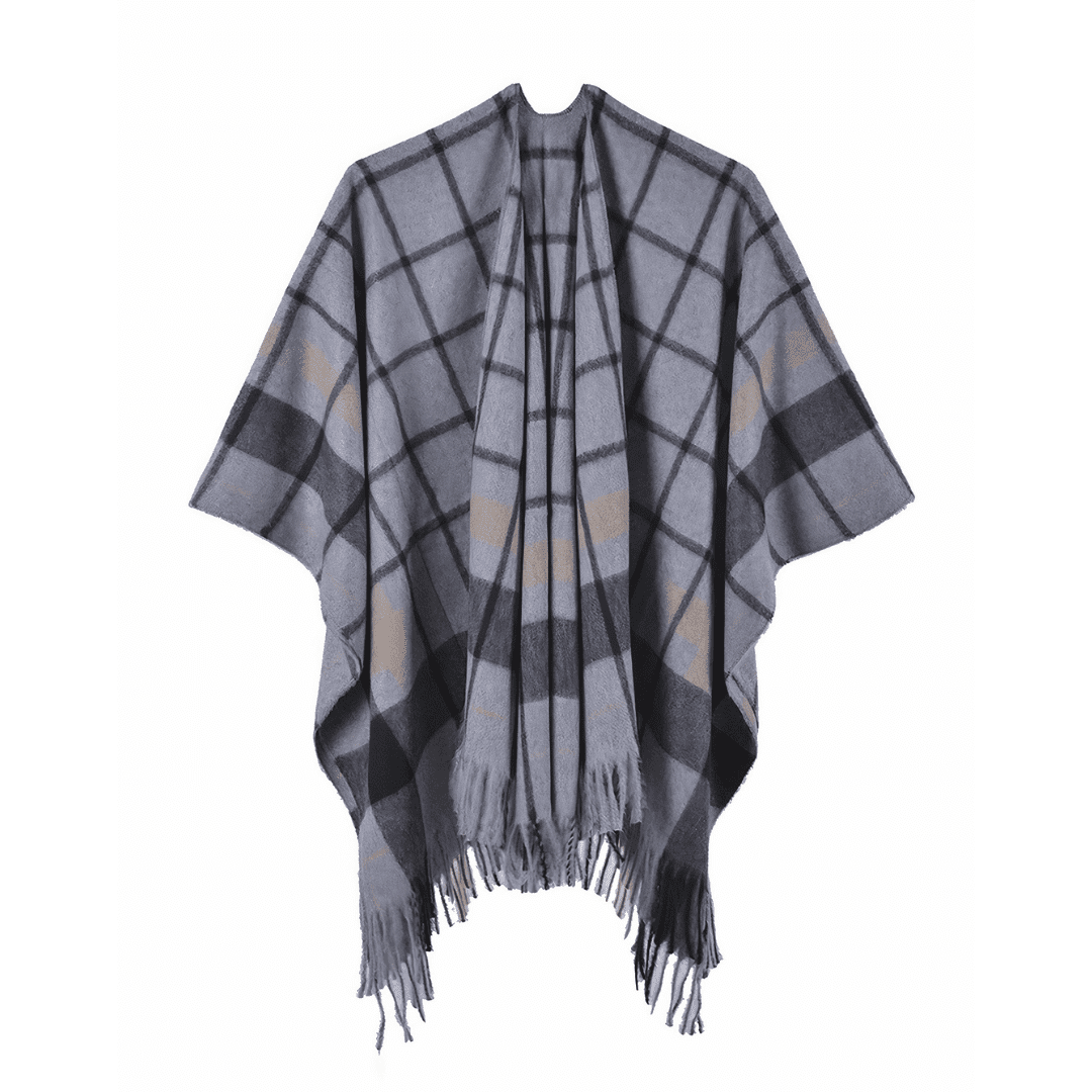 gilet poncho laine