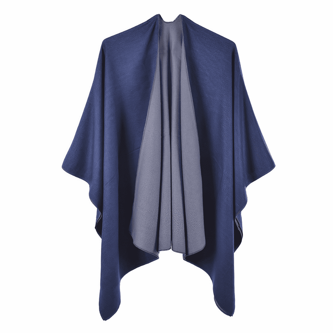 gilet style poncho