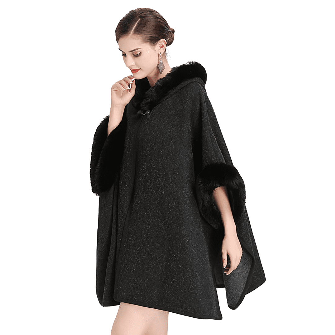 manteau style poncho