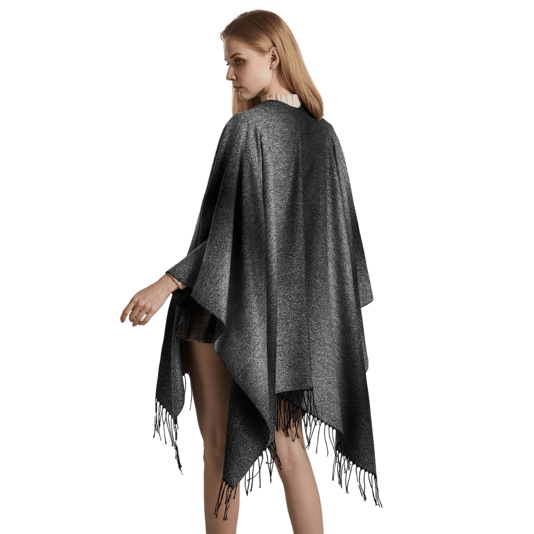 poncho boho chic
