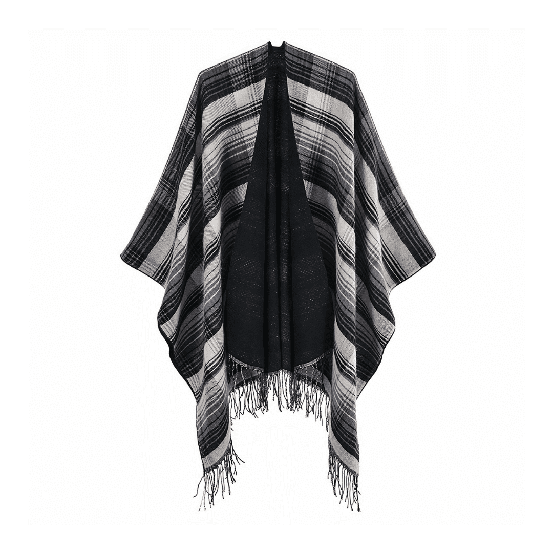 poncho cape femme chic
