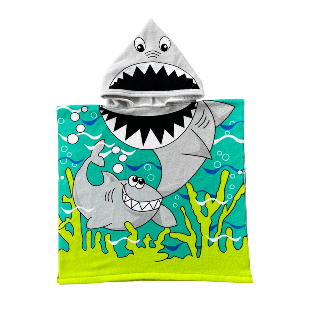 poncho de bain pour garcons
