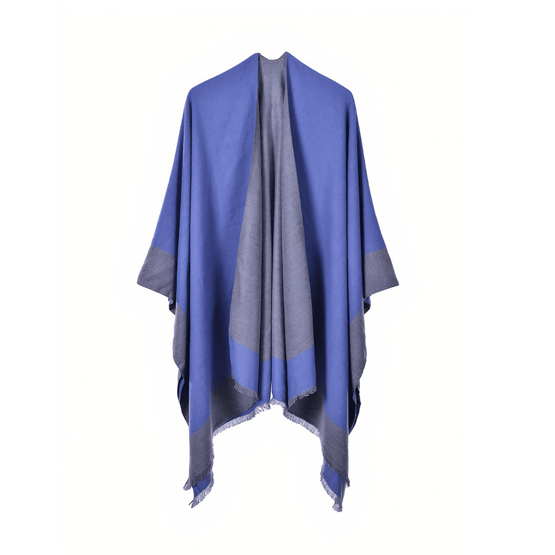 poncho doux et chaud