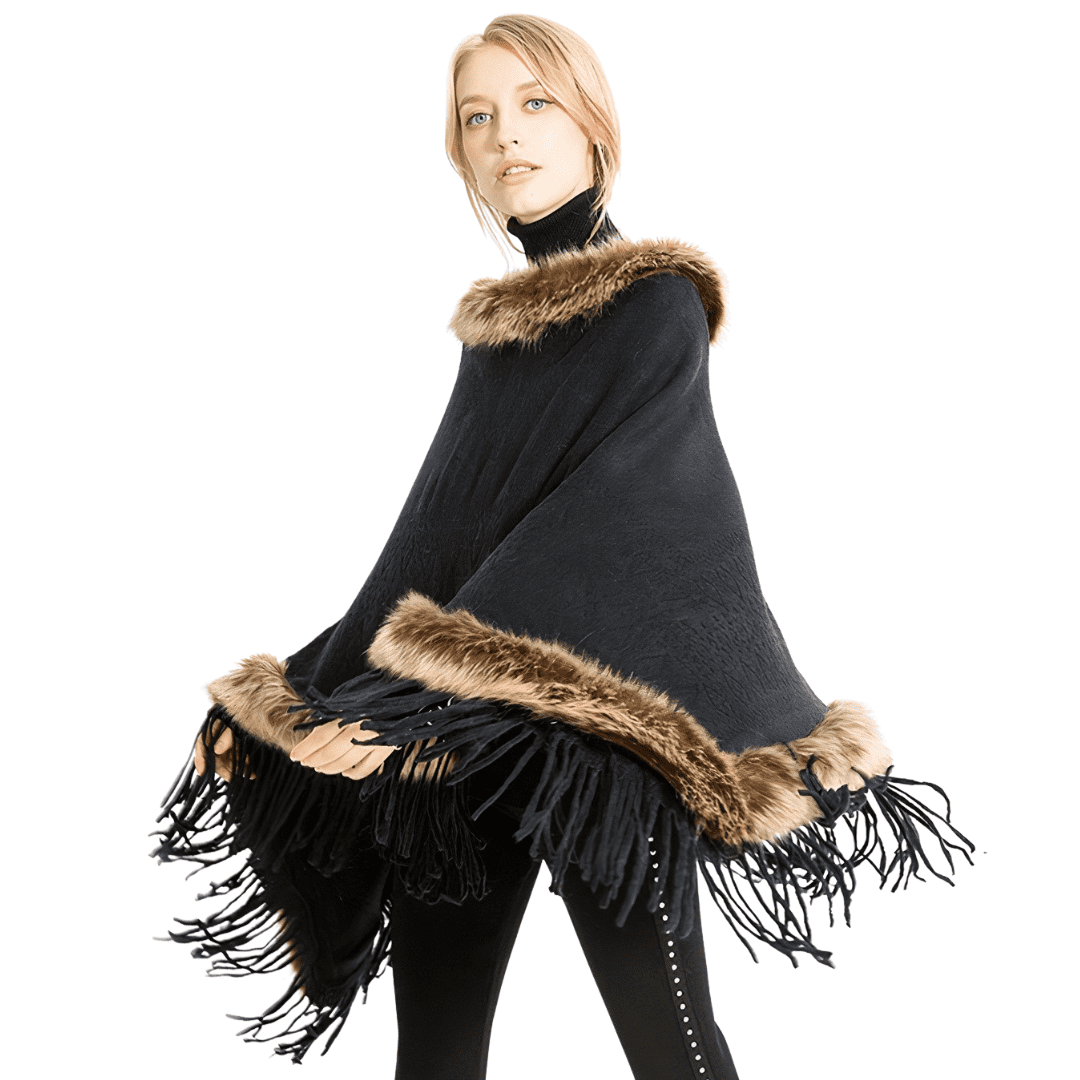 poncho epais