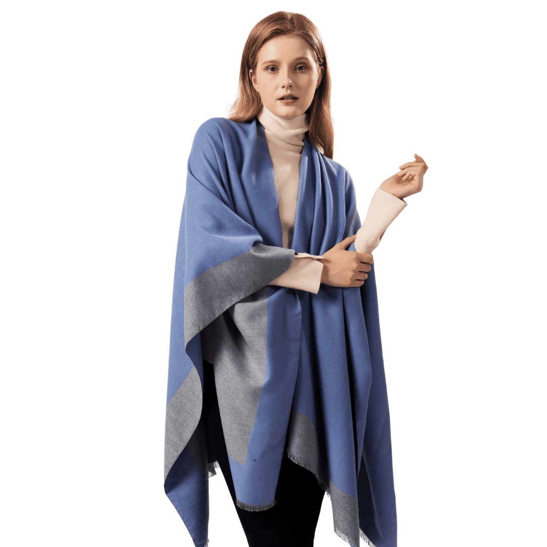 poncho femme doux