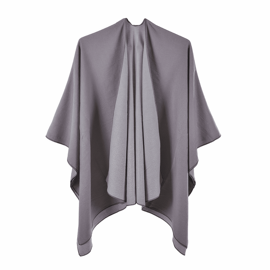 poncho femme gilet