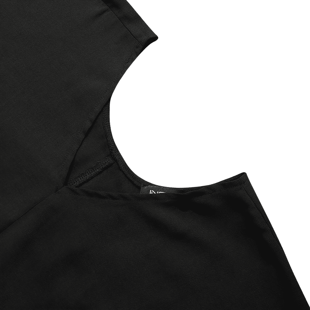 poncho homme laine noir