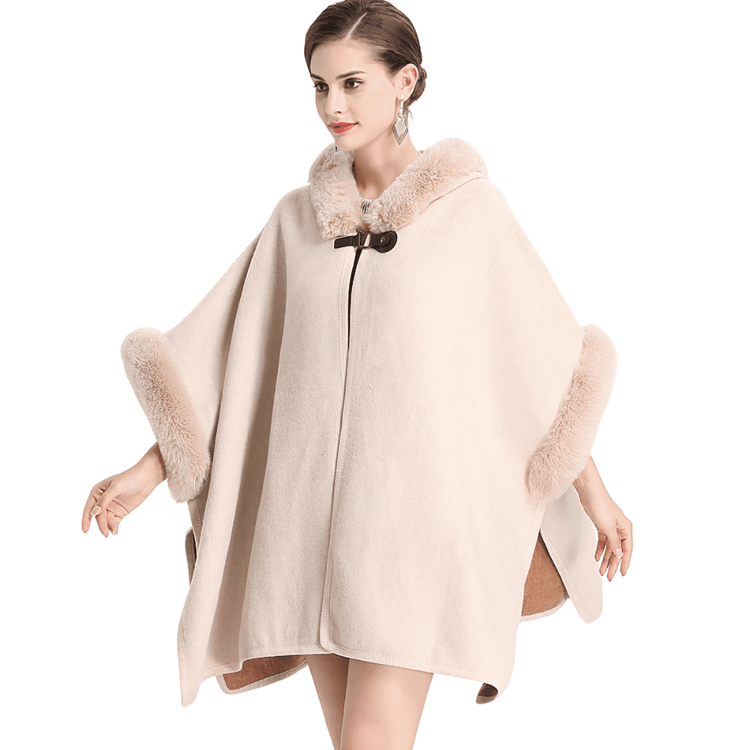 poncho manteau femme