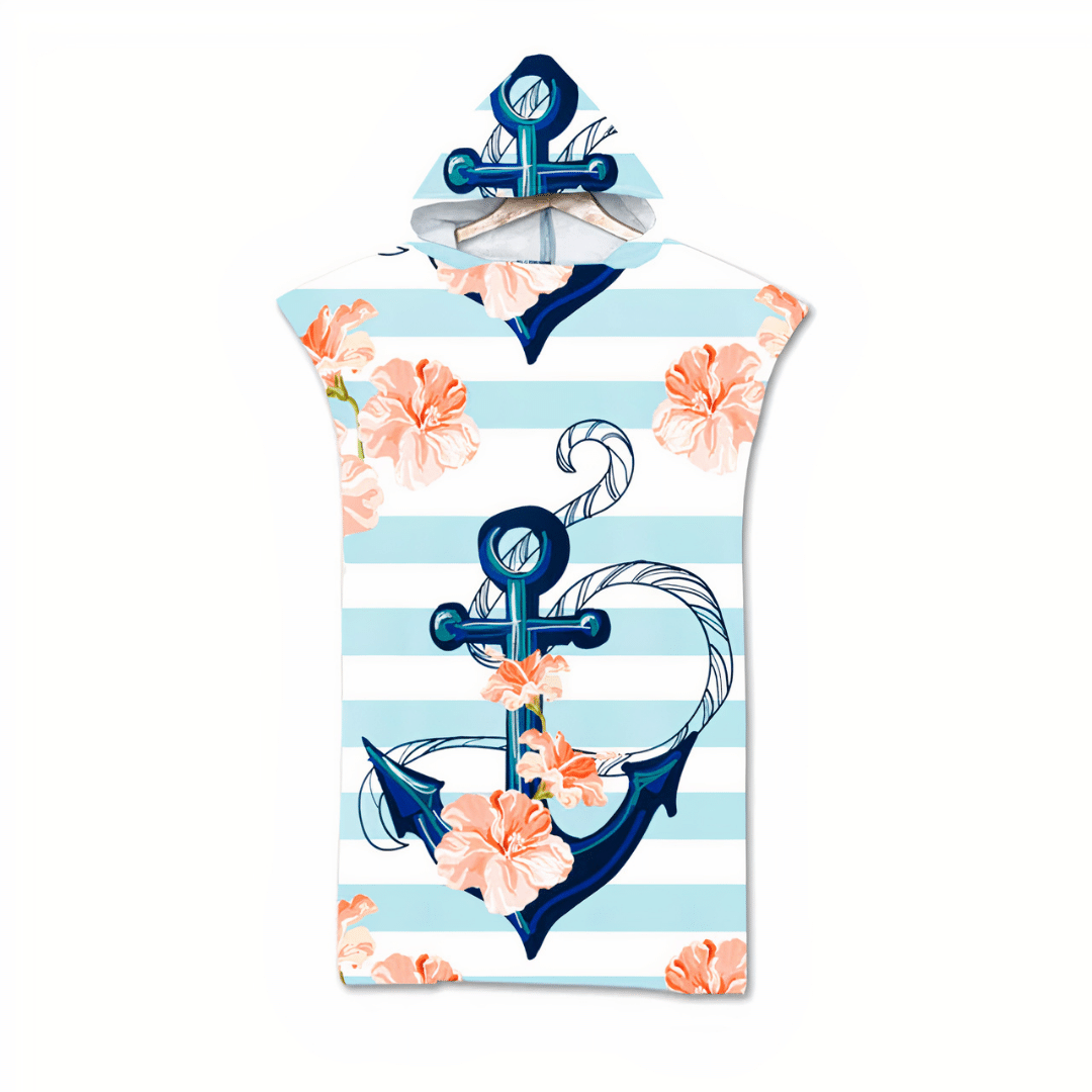 poncho sortie de bain femme