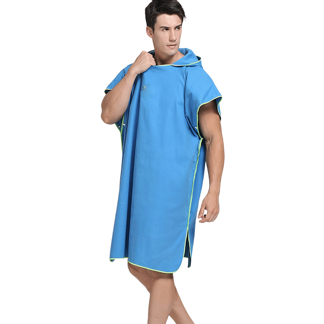 serviette poncho microfibre