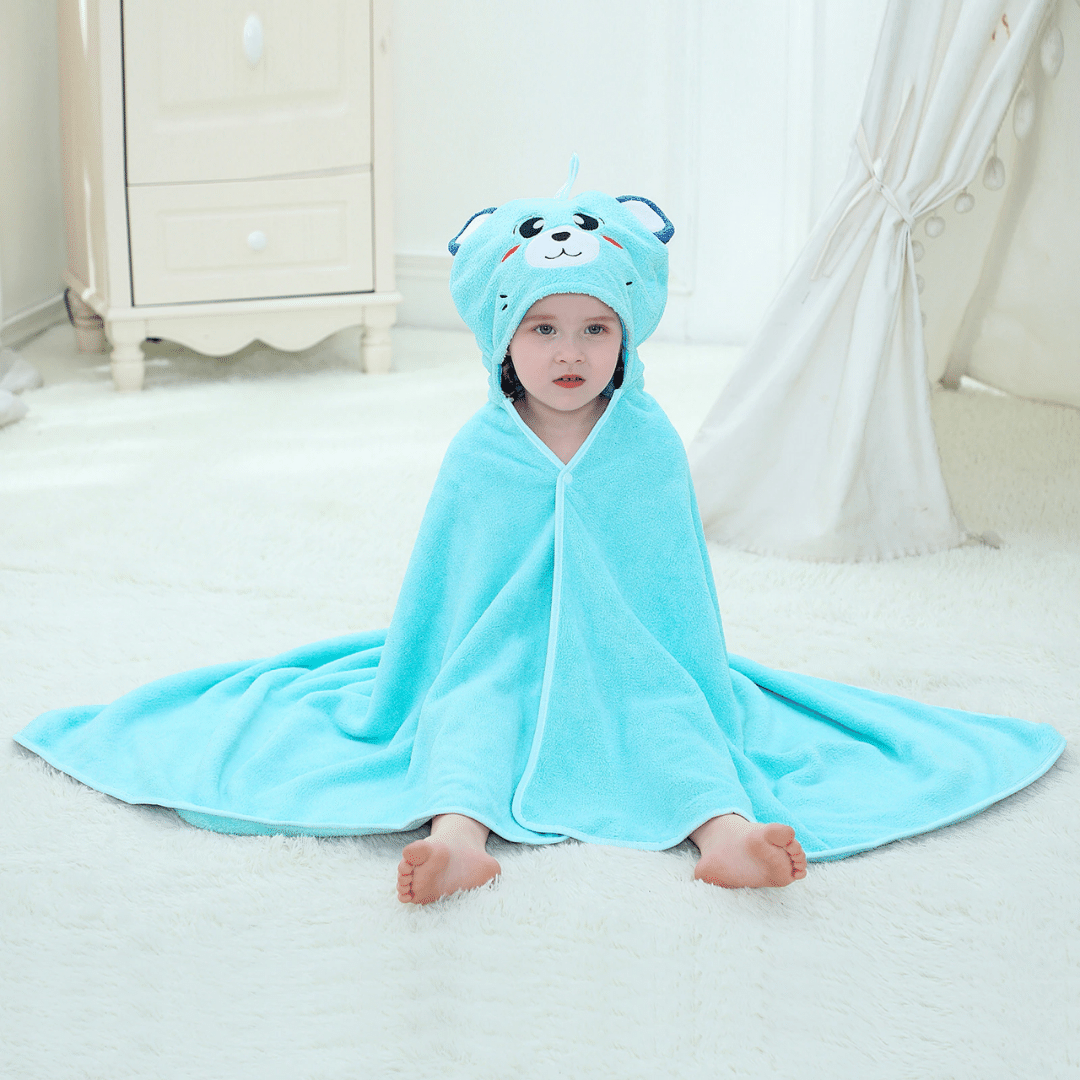 sortie de bain poncho bebe