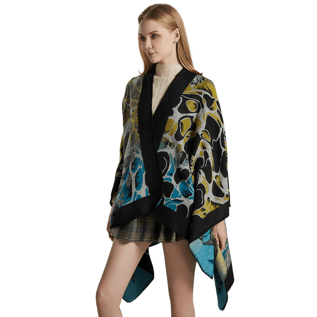 veste style poncho