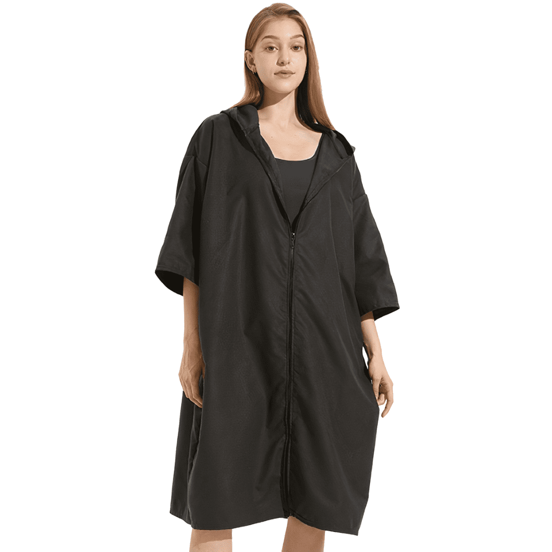 peignoir poncho surf