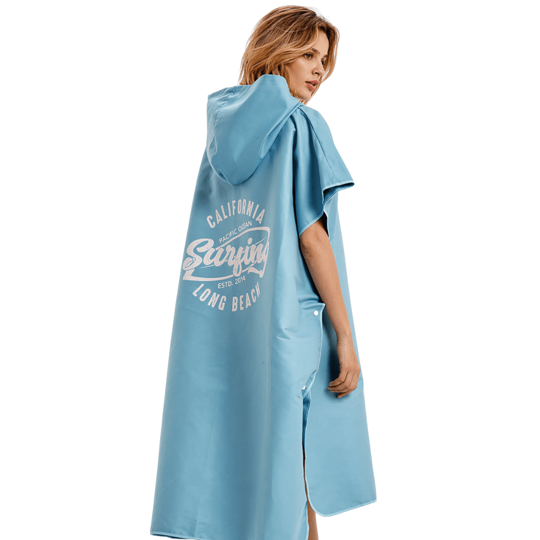 poncho de bain adulte surf