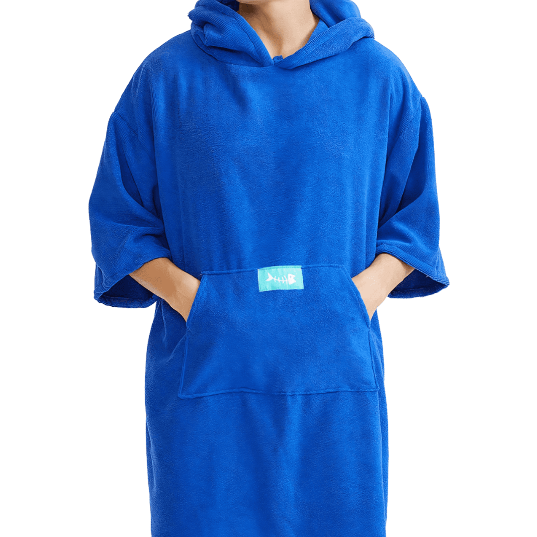 poncho de bain surf homme