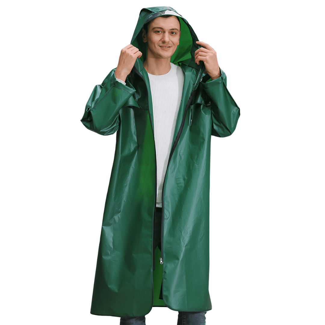 poncho homme pluie vélo