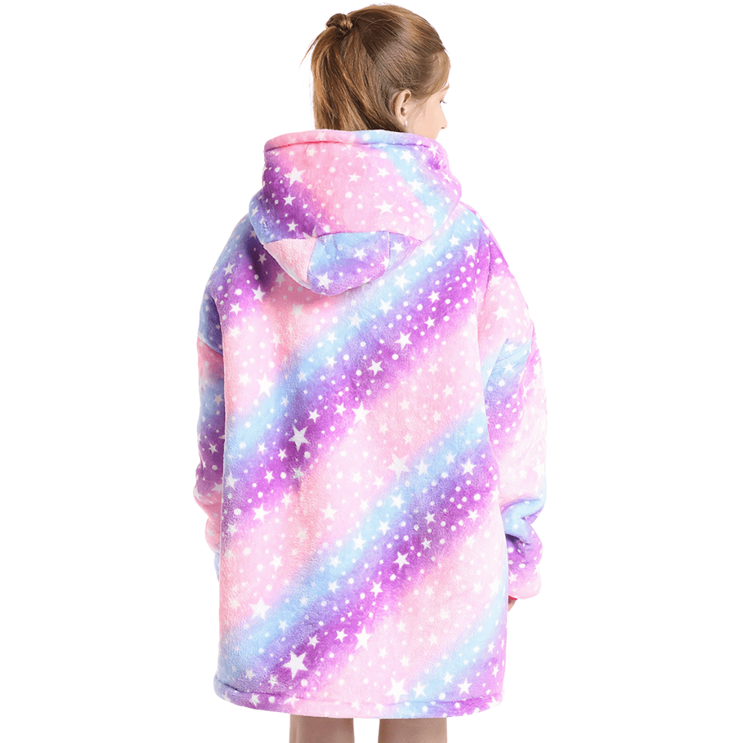 poncho polaire pyjama fille