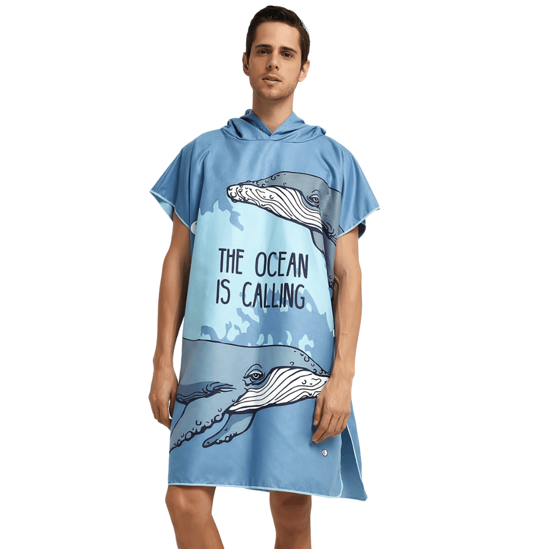 poncho serviette surf