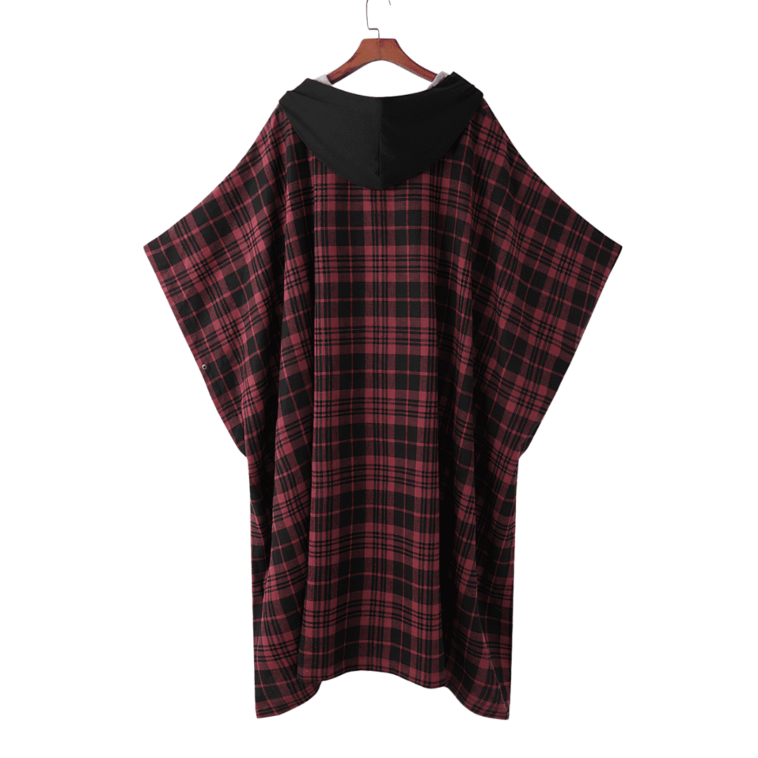 pull poncho long