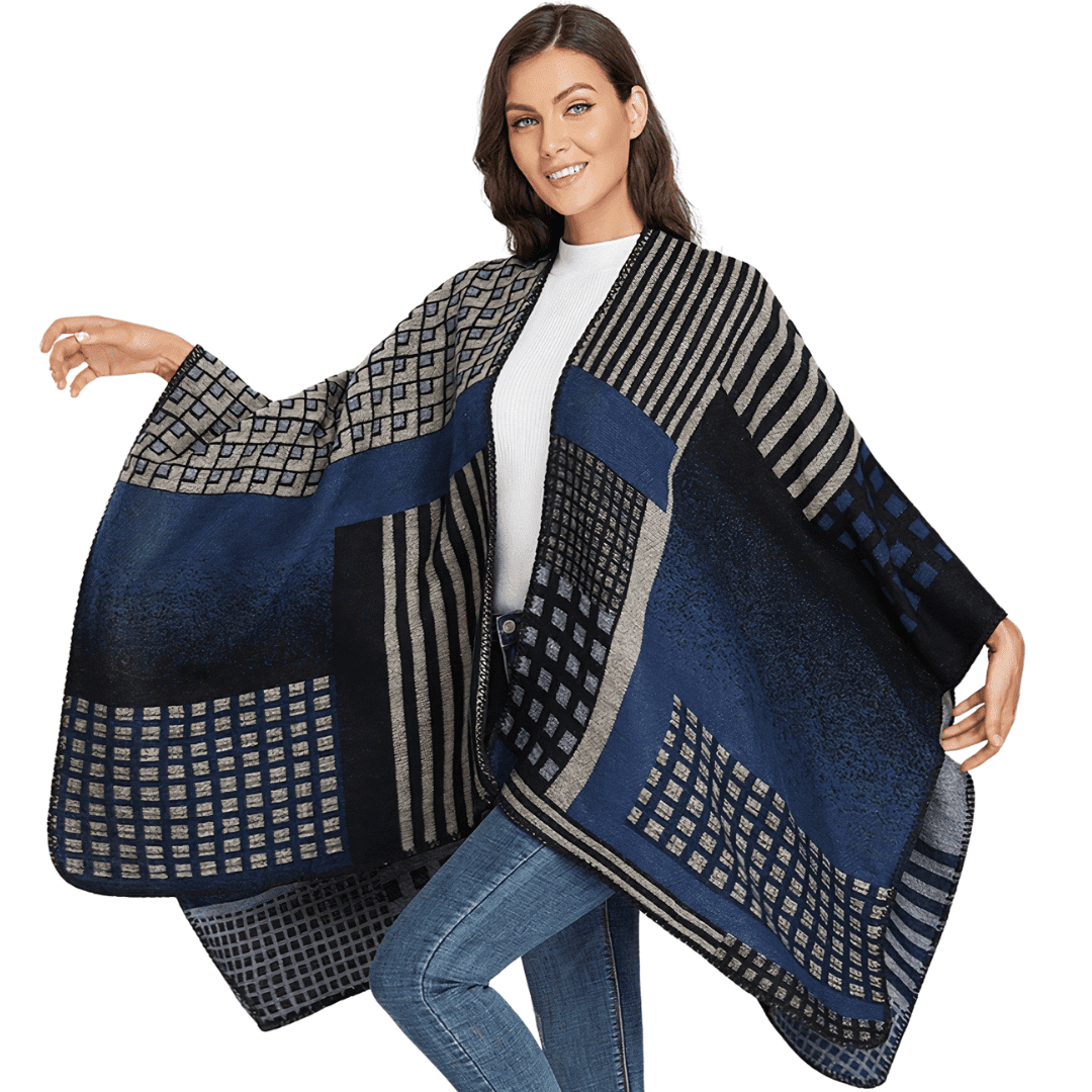 cape poncho femme