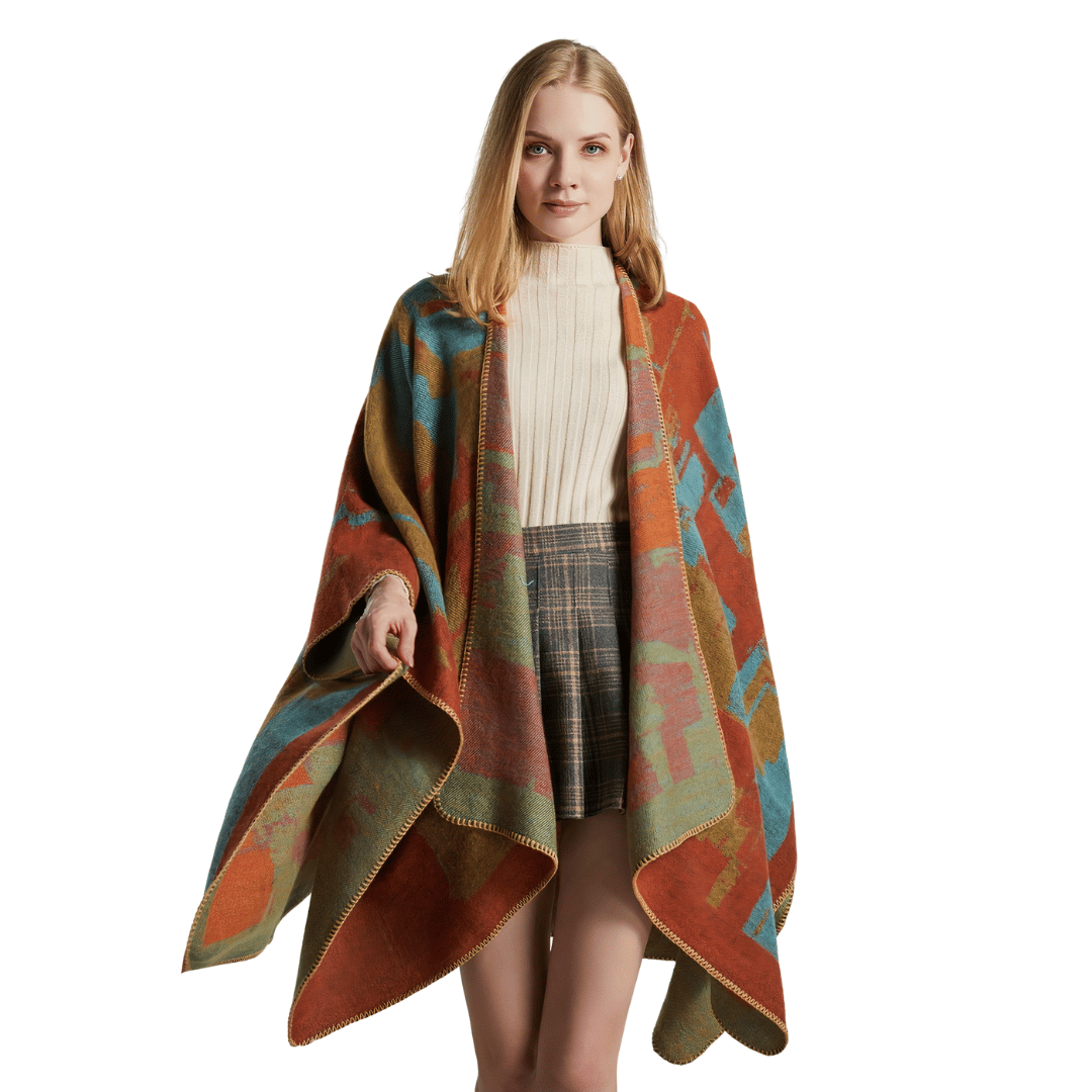 gilet cape poncho