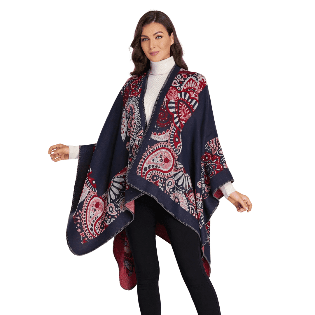 gilet poncho femme