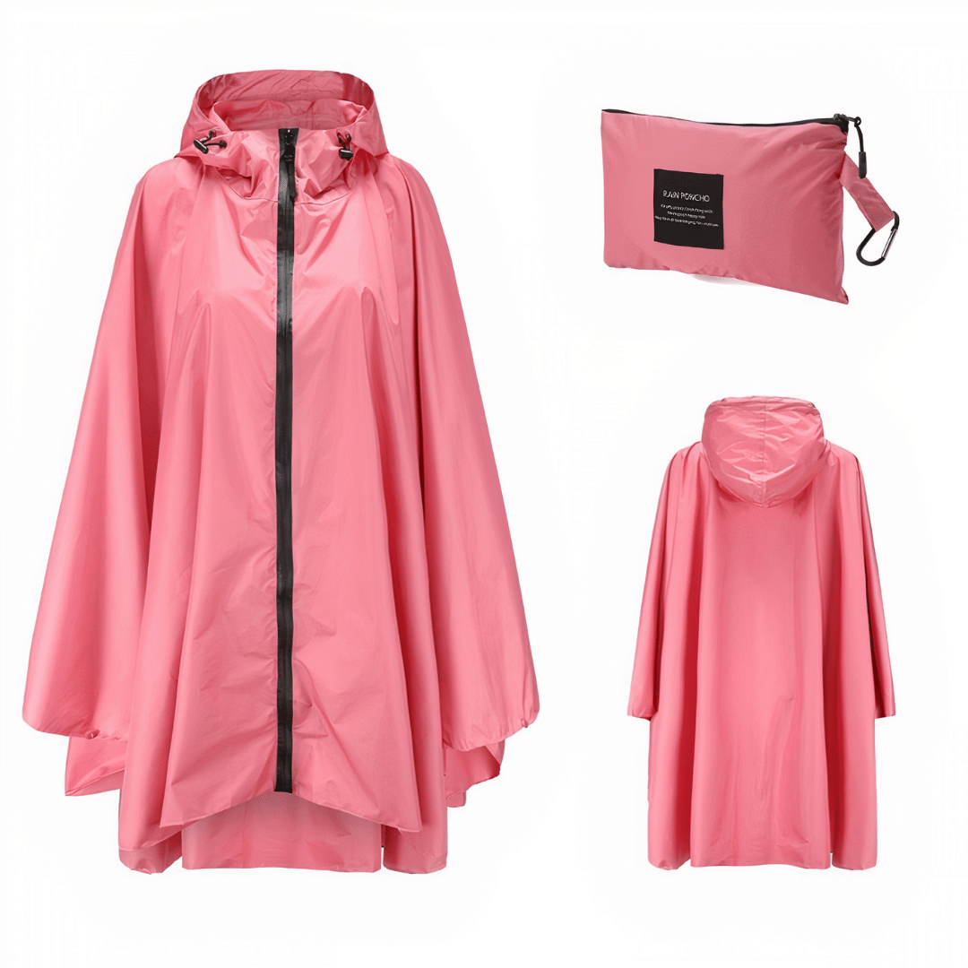 imperméable poncho de pluie femme