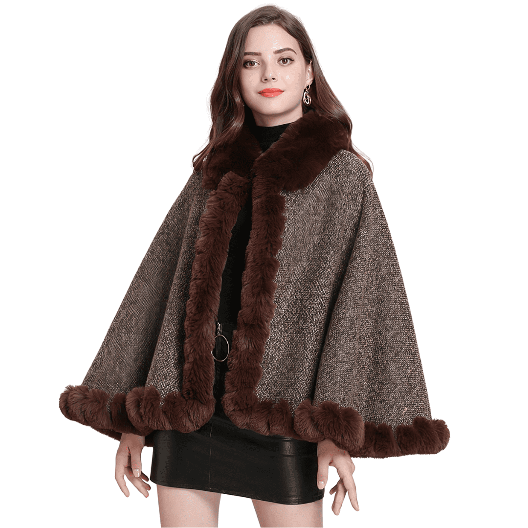 manteau cape poncho femme