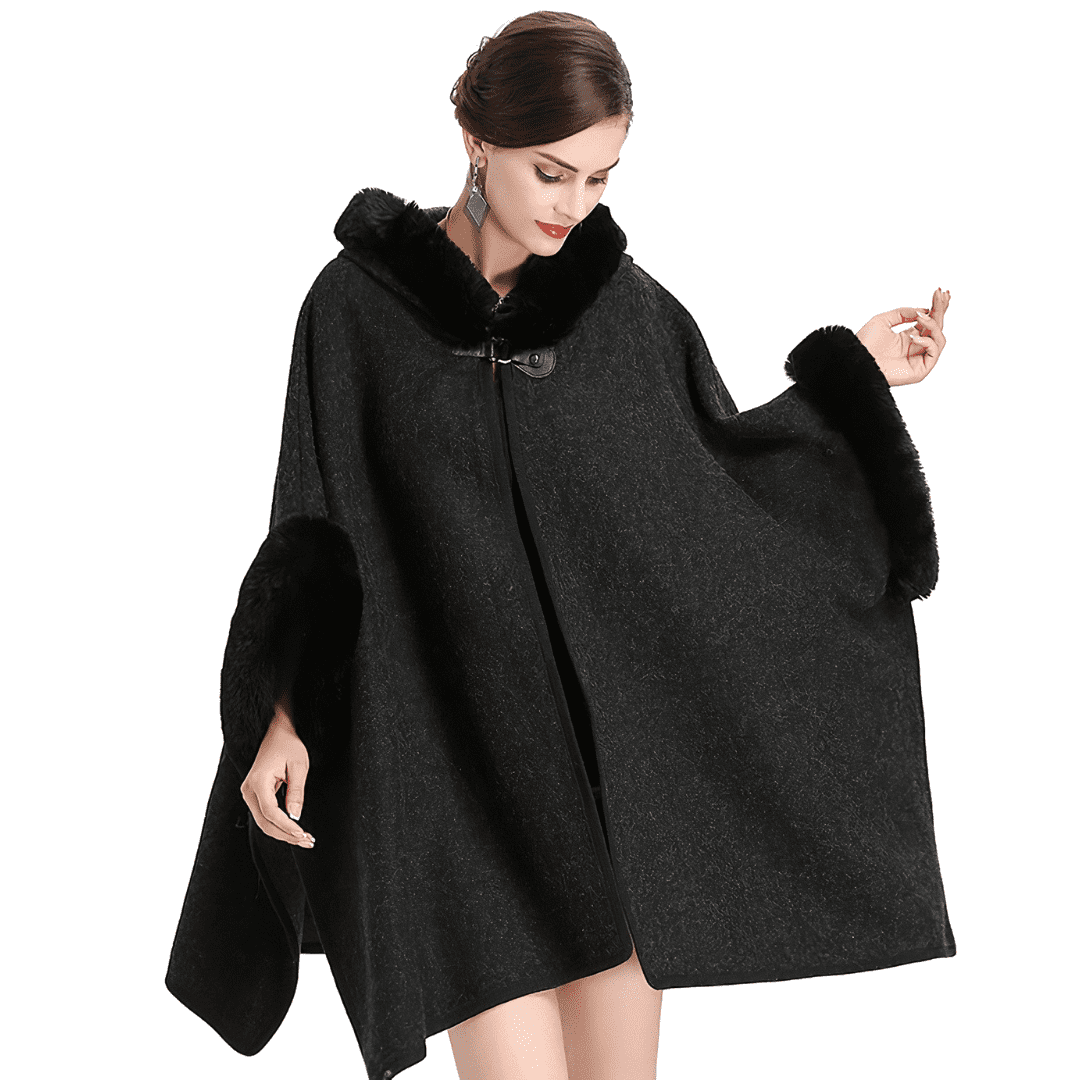 manteau femme poncho