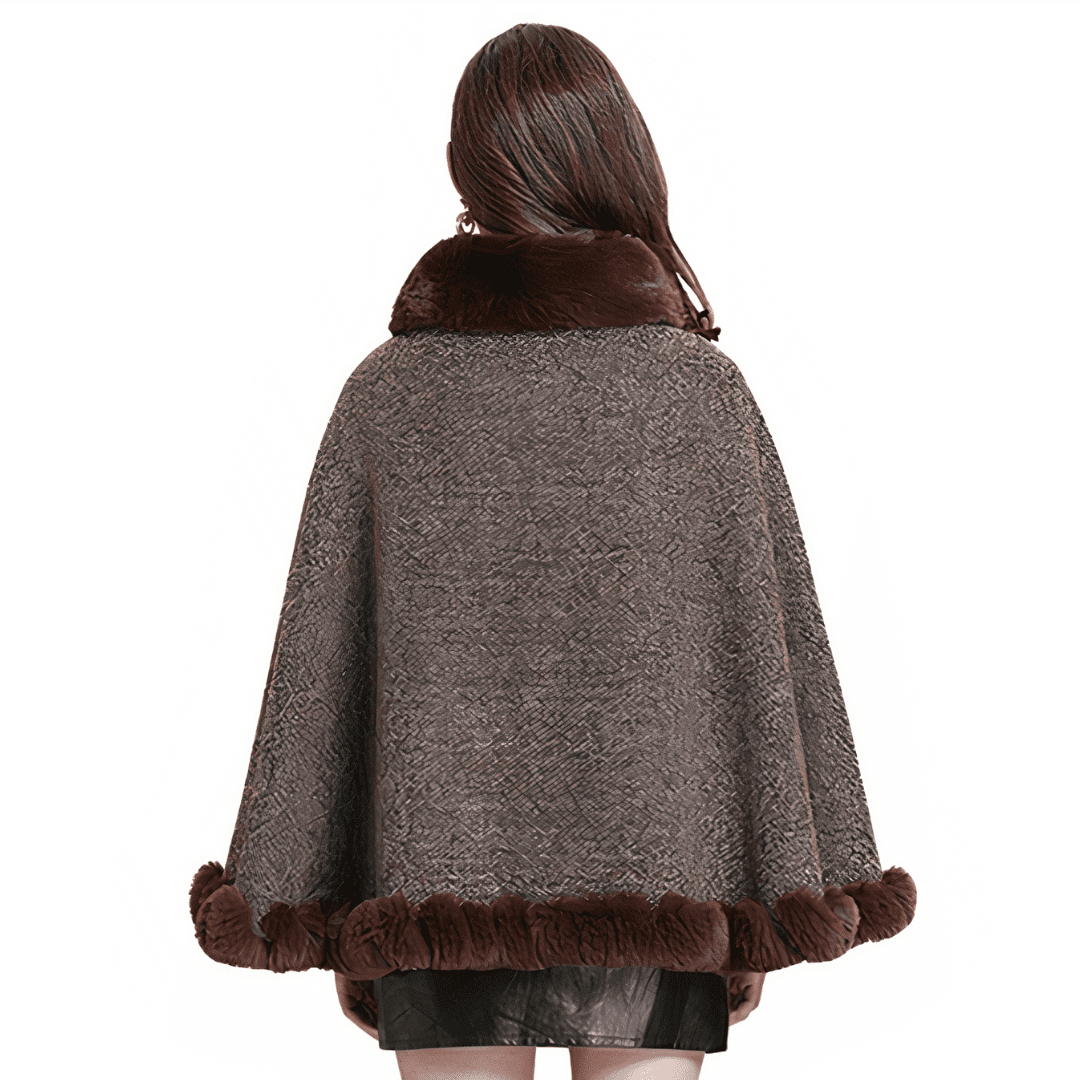 manteau poncho cape