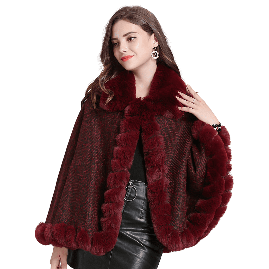 manteau poncho cape femme