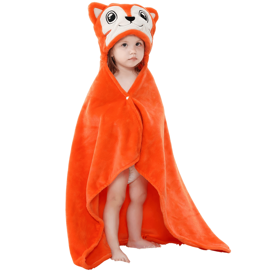 poncho bébé bain