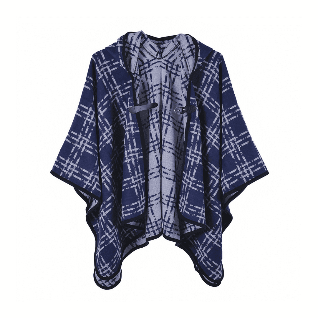 poncho cape capuche