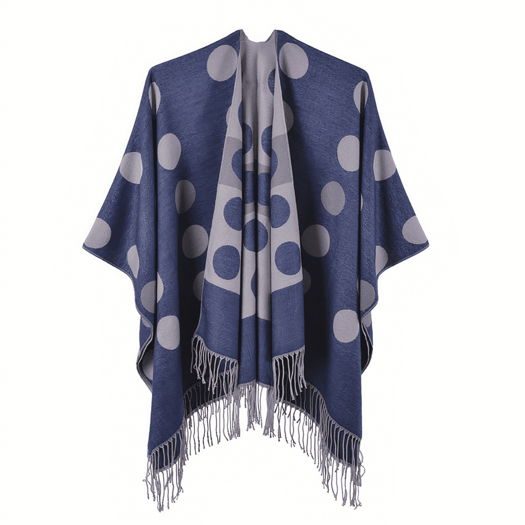 poncho cape chaud femme