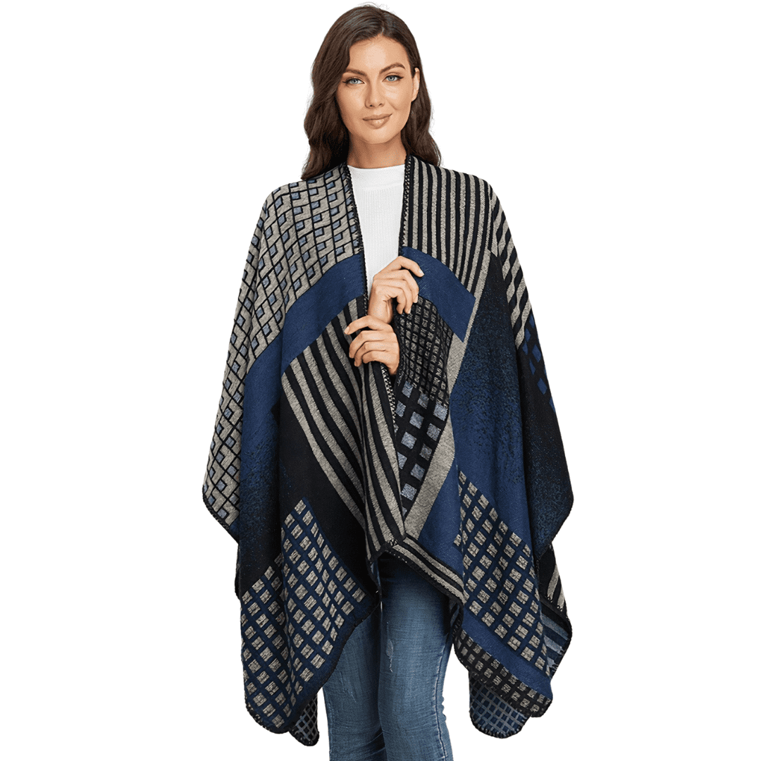 poncho cape femme