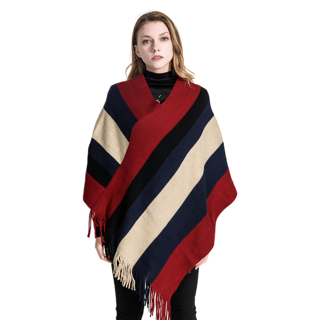 poncho col V